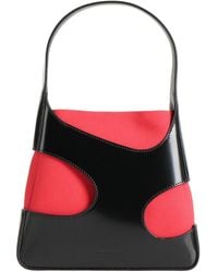 Ferragamo - Handbag Leather, Textile Fibers - Lyst