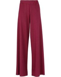 ViCOLO - Fuchsia Pants Polyester, Viscose, Elastane - Lyst