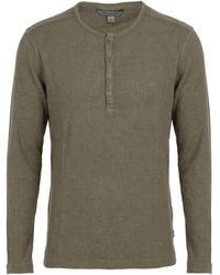 John Varvatos - Military T-Shirt Cotton, Polyester - Lyst