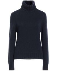Aragona - Midnight Turtleneck Wool - Lyst