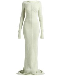 Rick Owens - Maxi Dress Alpaca Wool, Polyamide, Wool, Elastane - Lyst