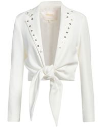 Babylon - Ivory Blazer Polyester, Elastane - Lyst
