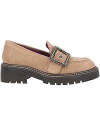 Apepazza - Sand Loafers Leather - Lyst