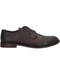Baldinini - Lace-Up Shoes Shearling - Lyst
