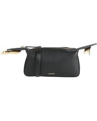 Lanvin - Cross-Body Bag Calfskin, Ecobrass - Lyst