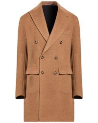 Barba Napoli - Camel Coat Alpaca Wool - Lyst