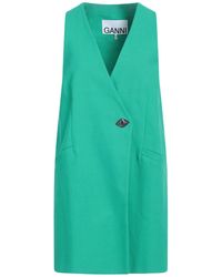 Ganni - Waistcoat - Lyst