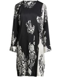 Clips - Midi Dress Silk, Elastane - Lyst