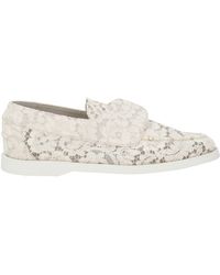 Le Silla - Loafers Textile Fibers - Lyst