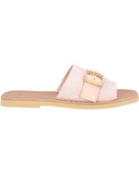 N°21 - Blush Sandals Textile Fibers - Lyst