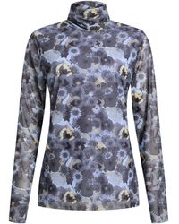 Ganni - Floral Pattern Shirt - Lyst