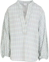 Eleventy - Sky Top Cotton - Lyst
