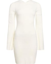 Akep - Mini Dress Viscose, Polyamide, Elastic Fibres - Lyst