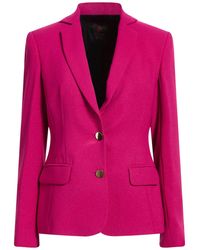 Hanita - Fuchsia Blazer Polyester, Elastane - Lyst
