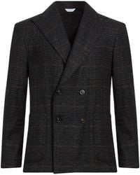 Boglioli - Charcoal Blazer Virgin Wool, Polyamide, Silk, Polyester, Elastane - Lyst