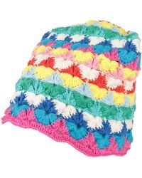 Alanui - Fuchsia Hat Cotton - Lyst