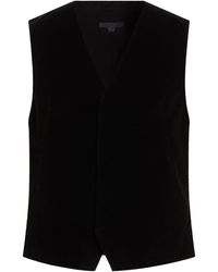 John Varvatos - Tailored Vest Cotton, Elastane - Lyst