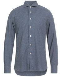 Alessandro Gherardi - Denim Shirt Cotton - Lyst