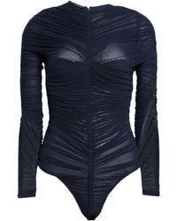 Mugler - Midnight Bodysuit Polyamide, Elastane - Lyst