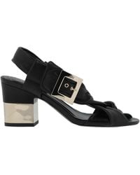Roger Vivier - Sandals Leather - Lyst