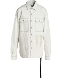 Rick Owens - Camicia Jeans - Lyst