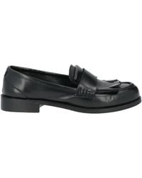 HADEL - Loafers Leather - Lyst