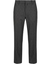 Rag & Bone - Charcoal Pants Polyester, Viscose, Wool, Elastane - Lyst