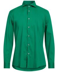 Daniele Alessandrini - Dark Shirt Cotton, Elastane - Lyst