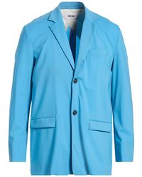 Grifoni - Azure Blazer Virgin Wool, Elastane - Lyst