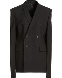 Rick Owens - Blazer Virgin Wool, Elastane - Lyst