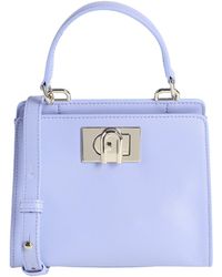 Furla - 1927 Mini Top Handle 19 -- Lilac Handbag Soft Leather - Lyst