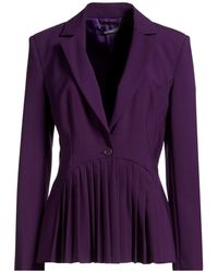 Alberta Ferretti - Blazer Virgin Wool, Elastane - Lyst