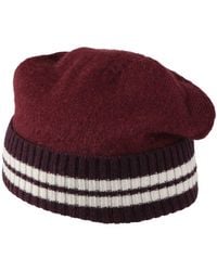 Altea - Burgundy Hat Virgin Wool, Mohair Wool, Polyamide, Acrylic - Lyst