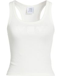 Vetements - Tank Top Cotton, Elastane - Lyst