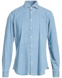 Tombolini - Denim Shirt Cotton - Lyst