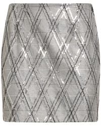 Gaelle Paris - Mini Skirt Polyester, Viscose, Elastane - Lyst