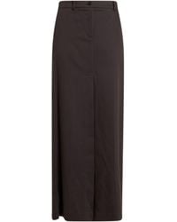 P.A.R.O.S.H. - P.A.R.O..H. Maxi Skirt Cotton, Lyocell, Elastane - Lyst