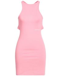 hinnominate - Mini Dress Cotton, Elastane - Lyst