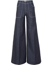 Burberry Denim Trousers - Blue