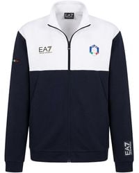 EA7 - Sweatshirt Polyester, Cotton - Lyst