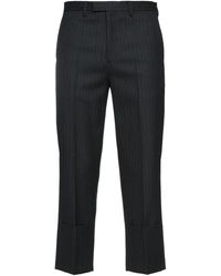 Homme Vêtements Pantalons décontractés Pantalon de costume à bande latérale Raf Simons pour homme en coloris Noir élégants et chinos Pantalons habillés 