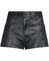 Mugler - Denim Shorts Cotton, Polyamide, Elastane - Lyst