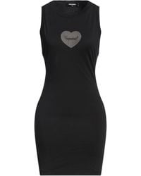 DSquared² - Mini Dress Cotton - Lyst