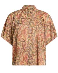 Momoní - Sand Shirt Polyester, Viscose, Polyamide, Metallic Fiber, Elastane - Lyst