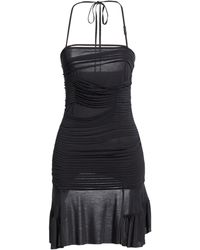 Versace Jeans Couture - Mini Dress Modal, Polyester - Lyst