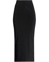 ANDAMANE - Midi Skirt Polyester, Elastane - Lyst