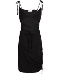 LES FILLES D'EVA - Midi Dress Polyester - Lyst