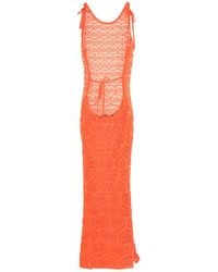 Marco Rambaldi - Maxi Dress Viscose, Polyamide - Lyst