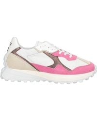 Date - Sneakers Leather, Textile Fibers - Lyst