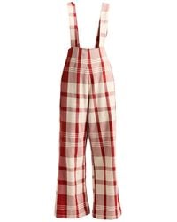 Thinking Mu - Rust Jumpsuit Cotton - Lyst